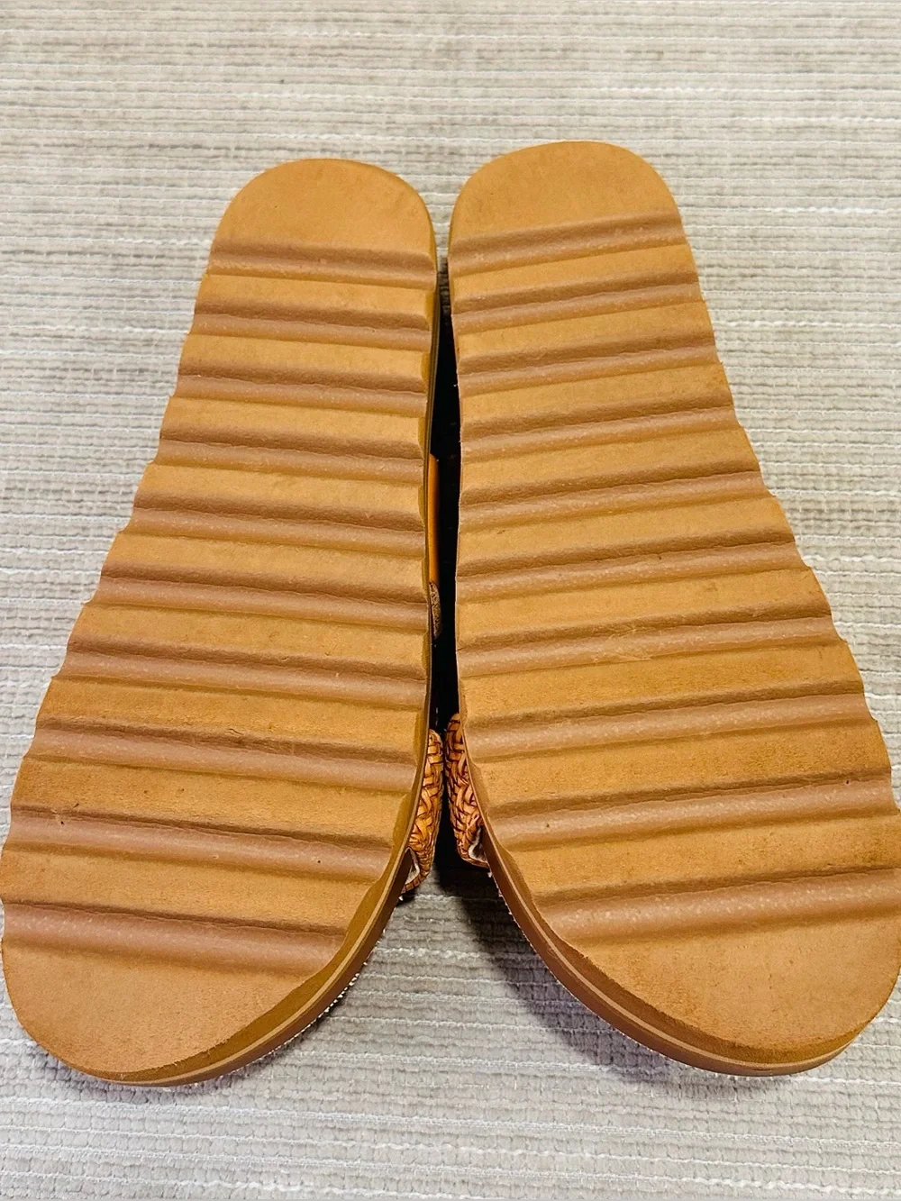 Reef Cushion Vista Hi Womens Platform Fashion Sandal Natural Braid Size 10